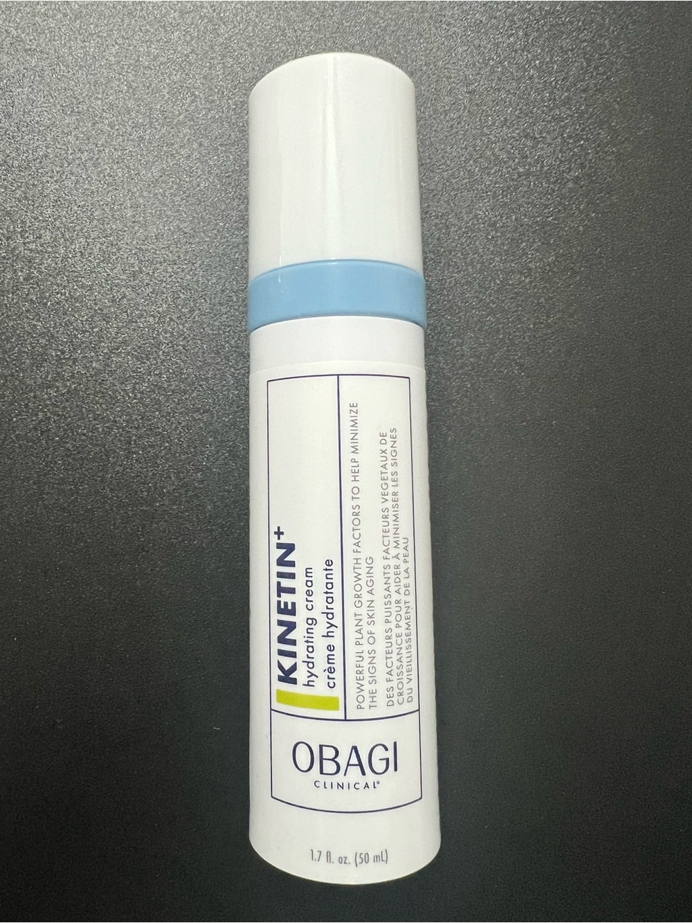 Obagi Kinetin+ Hydrating Cream — White & Light Blue